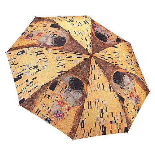 Gustav Klimt "The Kiss" Folding Umbrella