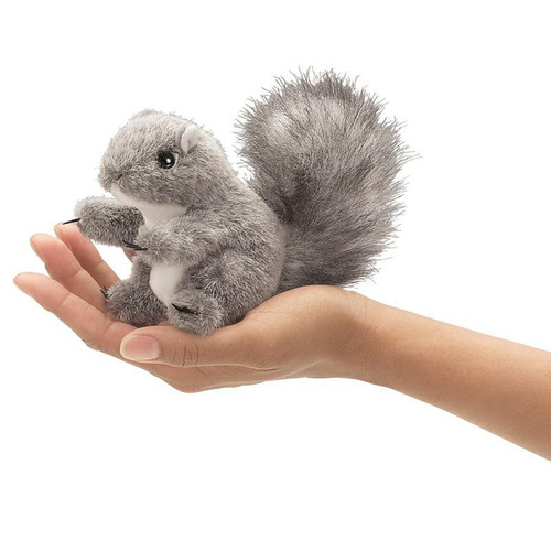 Mini Squirrel Finger Puppet