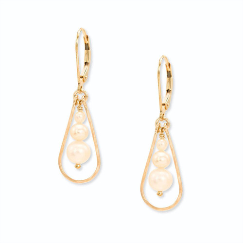 Pearl Trifecta Earring DPX324E