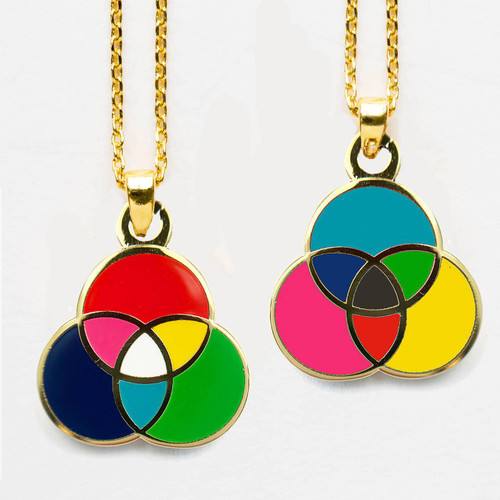 RGB/CMYK Double Sided Pendant