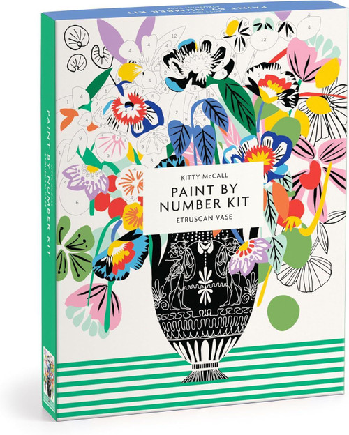 Kitty McCall Etruscan Vase Paint by Number Kit