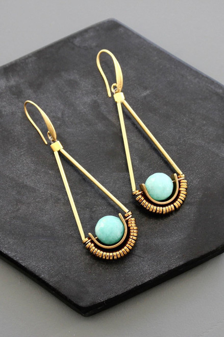 KYLE39 Amazonite Earrings