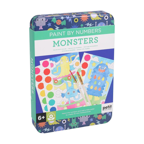 Paint by Numbers: Monsters