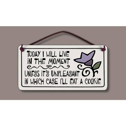 Eat a Cookie Mini Charmer Ceramic Tile