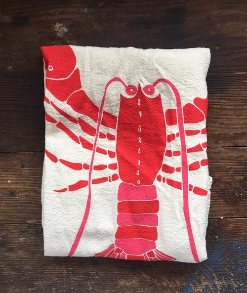 Lobsta Tea Towel