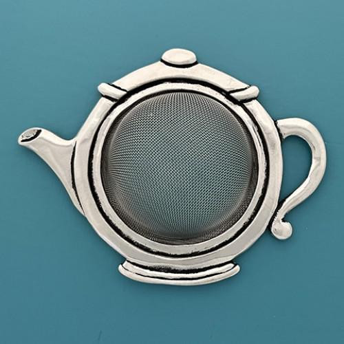 Teapot Pewter Tea Strainer