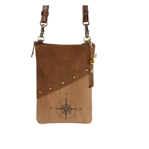 Midtown Brisk Crossbody Recycled Leather