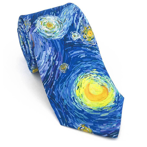 Starry Sky Silk Tie