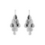 EA596 Sterling Silver Waterfall Dangle Earrings