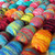 Multi Colored Felted Soap Handmade