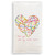 Ribbon Heart with I Love You Tea Towel