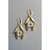 ISLE20 Acrylic and Brass Geometric Earrings
