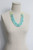 MLN122 Triple Strand Turquoise and Amazonite Necklace