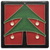 Christmas Tree 4x4 Handcrafted Ceramic Art Tile