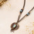 Storyteller 18.5-20.5" Czech Glass Statement Necklace