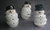 Hand-thrown Melted Snowmen