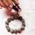 Lava & Gemstone Diffuser Bracelet - Sunstone