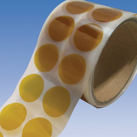 2 1/4 Round High Temp Polyester Masking Heat Tape Discs/Dots for Powd –  High Temp Masking Supply