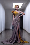 Luna One Shoulder Gown