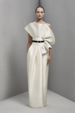 Abby Strapless Taffeta Gown