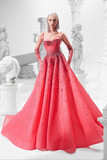 Embellished A-Line Sleeveless  Gown