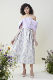 Zinnia Blouse with Dahlia Skirt