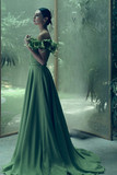 Sabrina Off Shoulder Gown