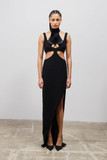 High Collar Gown