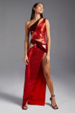 Paillette  Cut-Out Gown