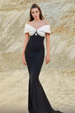Embellished Off Shoulder  Gown