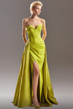 Exotic Strapless Corset Gown