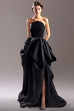 Organdie and Crepe Gown