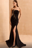 Cutout Embellished Bodice Gown