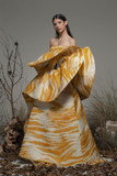 Barzago Strapless Gown