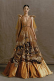 Multi Embellished A-Line Gown