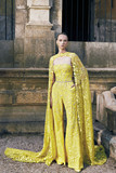 Jumpsuit with Overlaying Cape