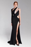 Asymmetrical Cut-Out Dress
