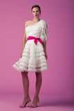 One Shoulder Lace Dress