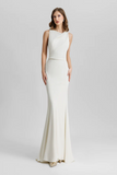Slim-Cut Sleeveless Dress