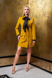 Long Sleeve Velvet Blazer Dress