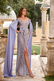 Beaded Tulle  Gown