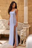 Beaded Crepe  Gown