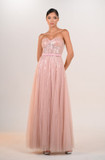 Rose Strapless Gown