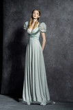 Bluebell Puff Sleeve Gown