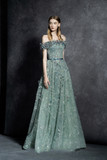 Camellia Off The Shoulders Gown