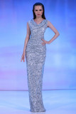 Fitted Fully Sequined Gown