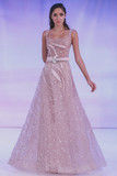 Sleeveless Fully-Beaded Gown