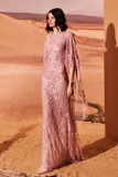 Fully Beaded Abstract Gown