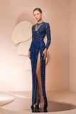 Fully Beaded Gown