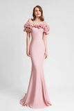 Off-Shoulder Floral Draped Dress